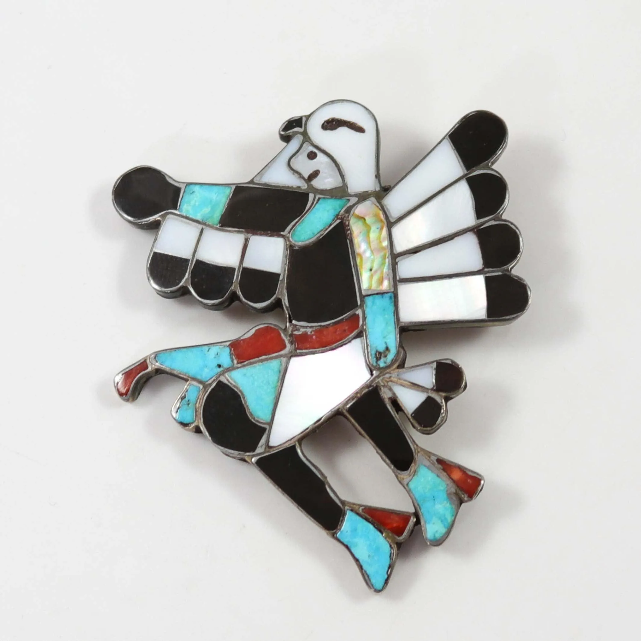 1960s Eagle Dancer Pin