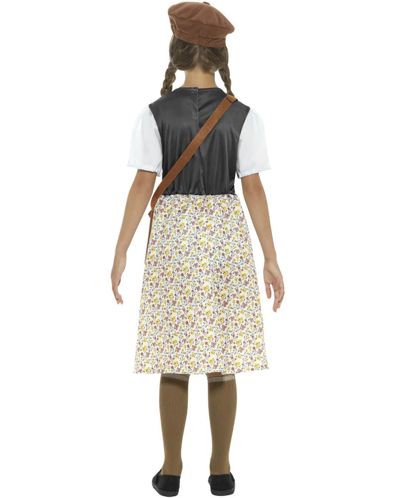 40s School Girl Evacuee Girls Costume