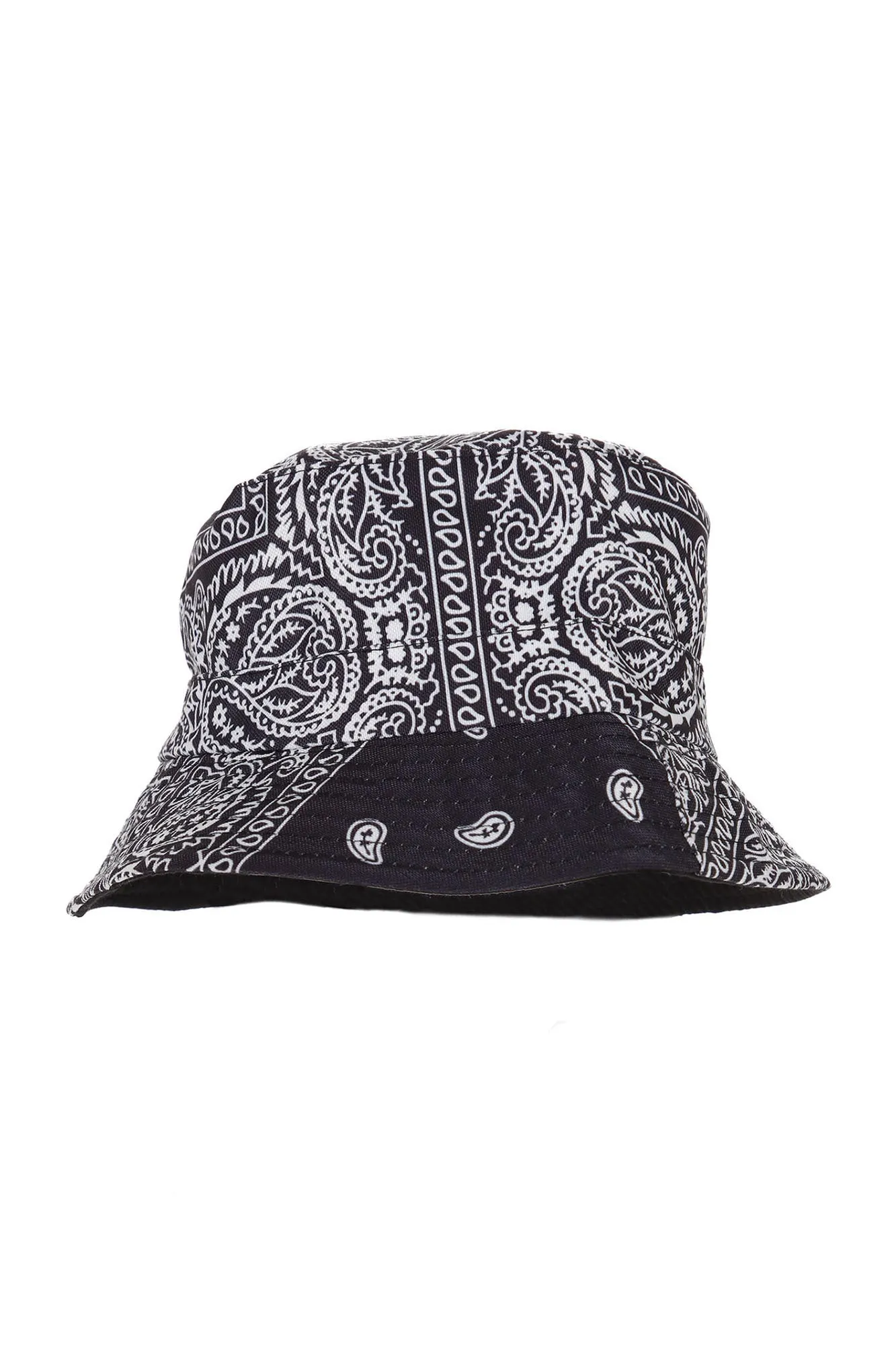 90's Bandana Bucket Hat - Black