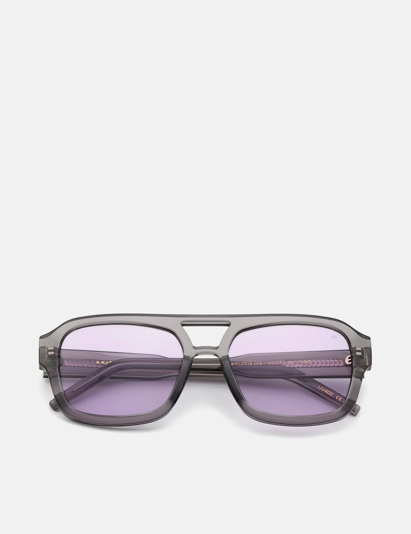 A. Kjaerbede Kaya Sunglasses - Grey Transparent