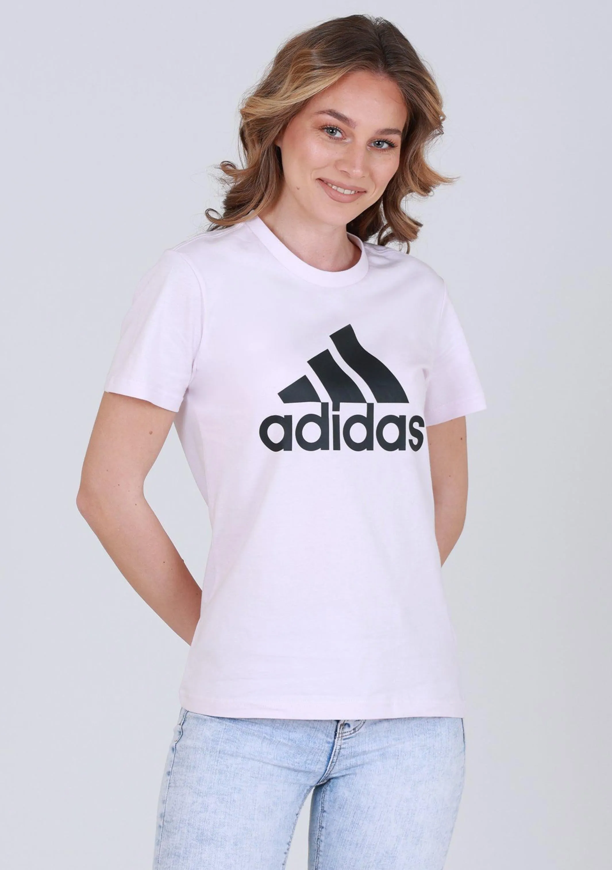 Adidas Womens Essentials Logo Tee <br> HC9274