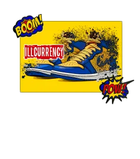 Air Jordan 1 High OG WMNS “Reverse Laney” Royal Blue T-Shirt (Shattered Laney's)