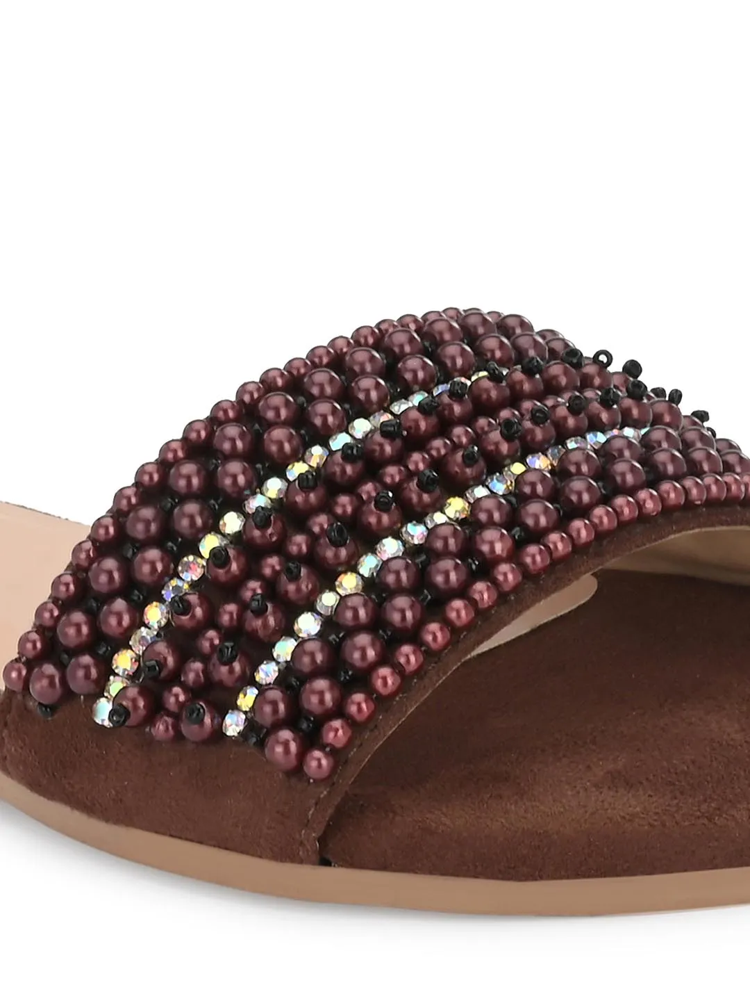 Alberto Torresi Synthetic Brown Flat Sandals for women