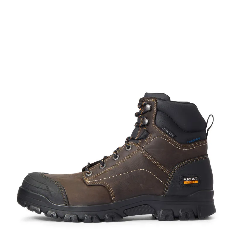 Ariat Men's Treadfast 6 Waterproof Steel Toe Work Boot