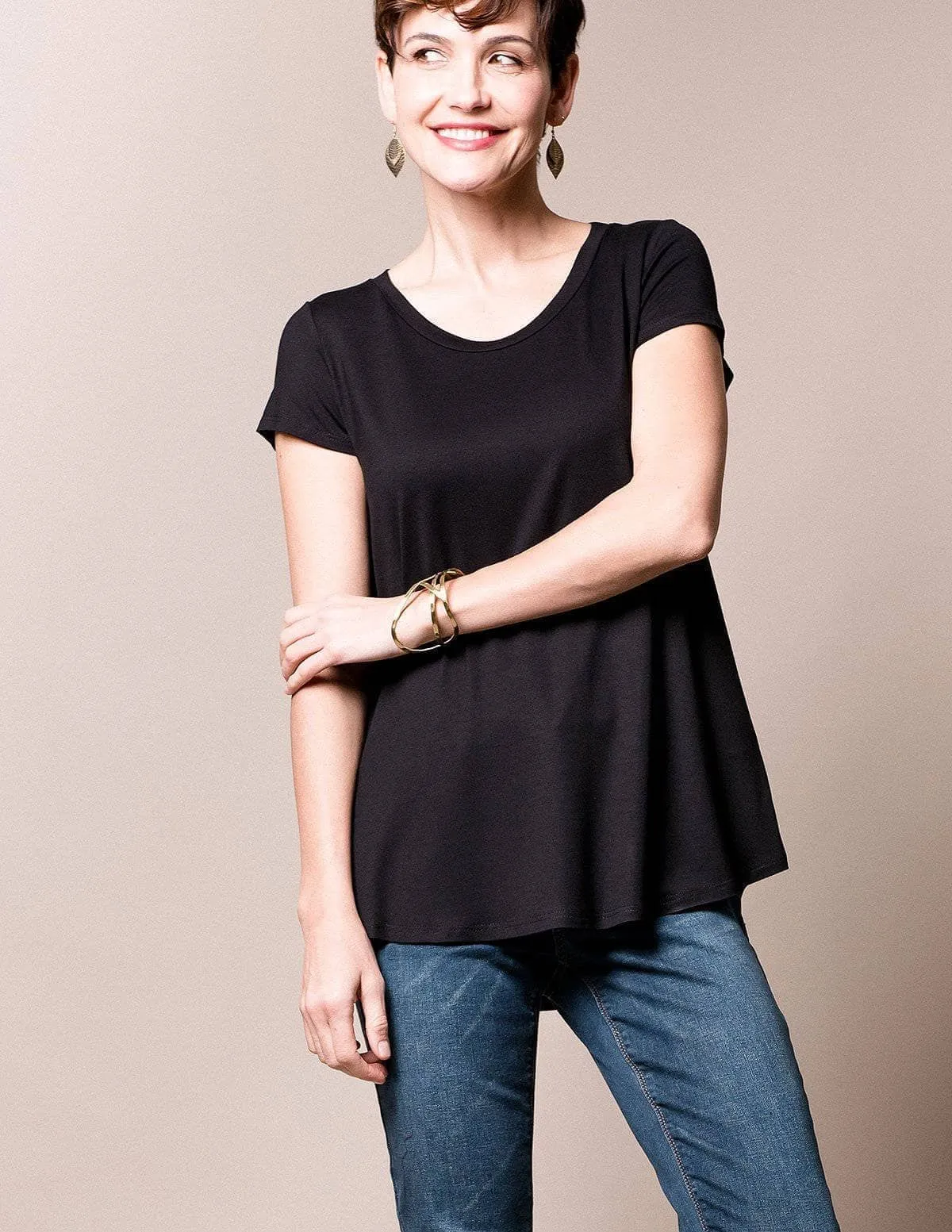 Ava Rayon Tee - As-Is-Clearance