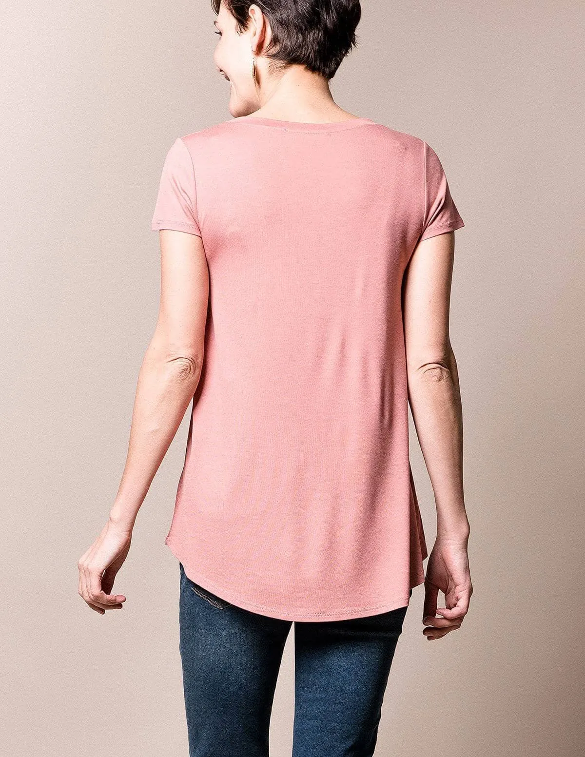 Ava Rayon Tee - As-Is-Clearance