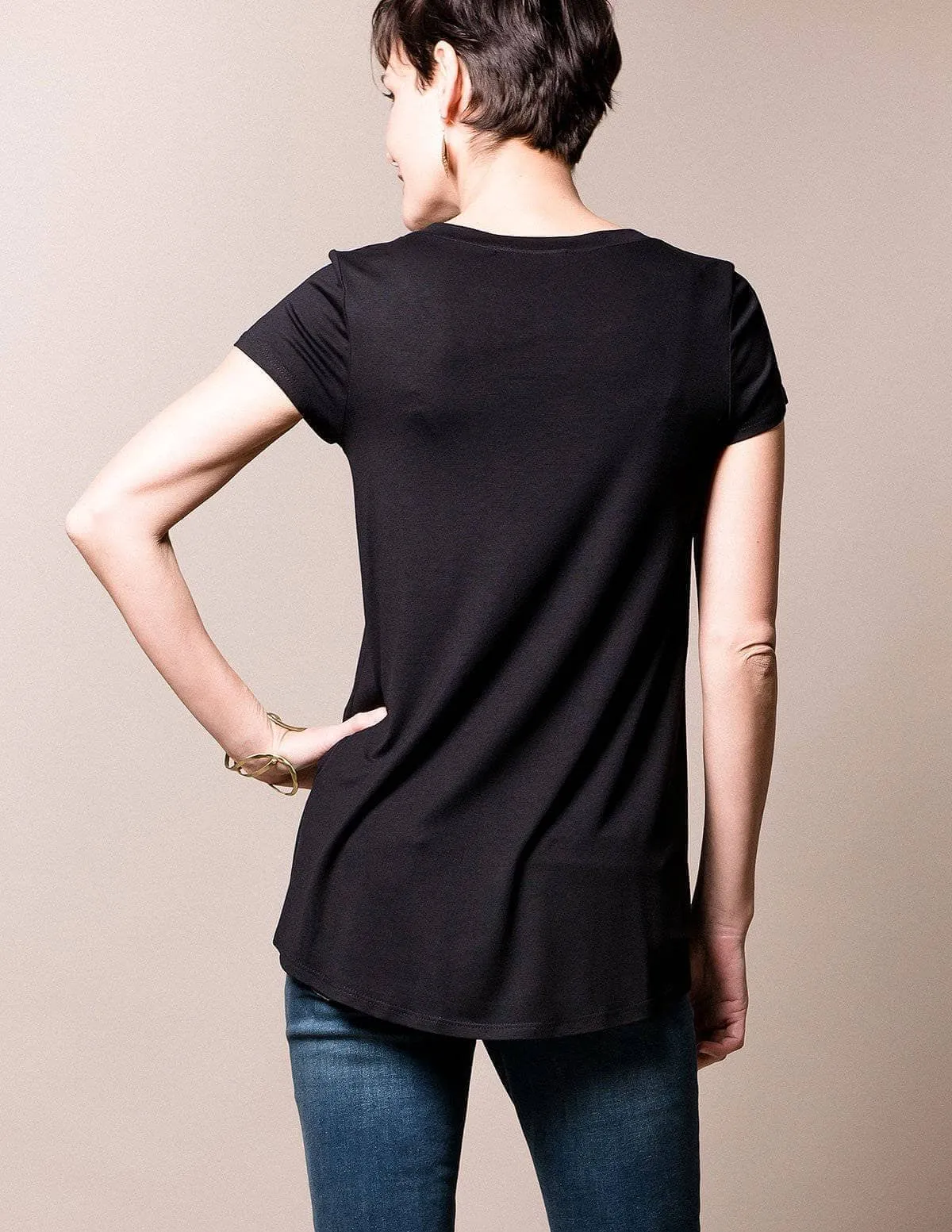 Ava Rayon Tee - As-Is-Clearance