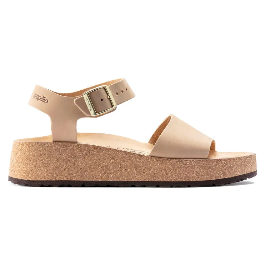 'Birkenstock' Women's Glenda Nubuck Leather Sandal - Sandcastle