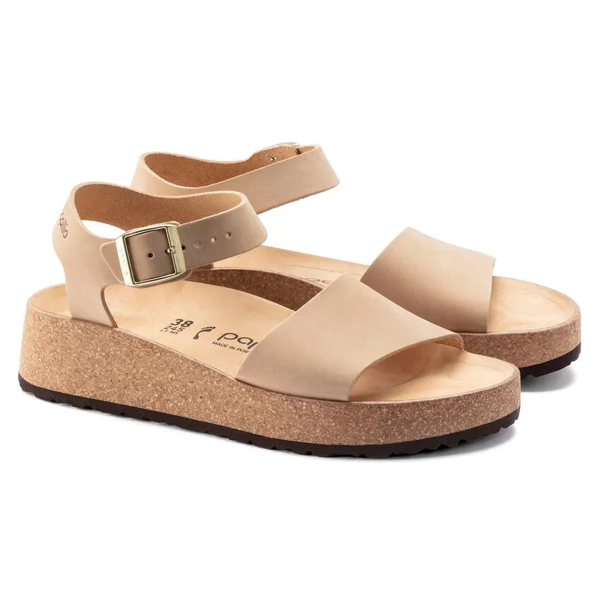 'Birkenstock' Women's Glenda Nubuck Leather Sandal - Sandcastle