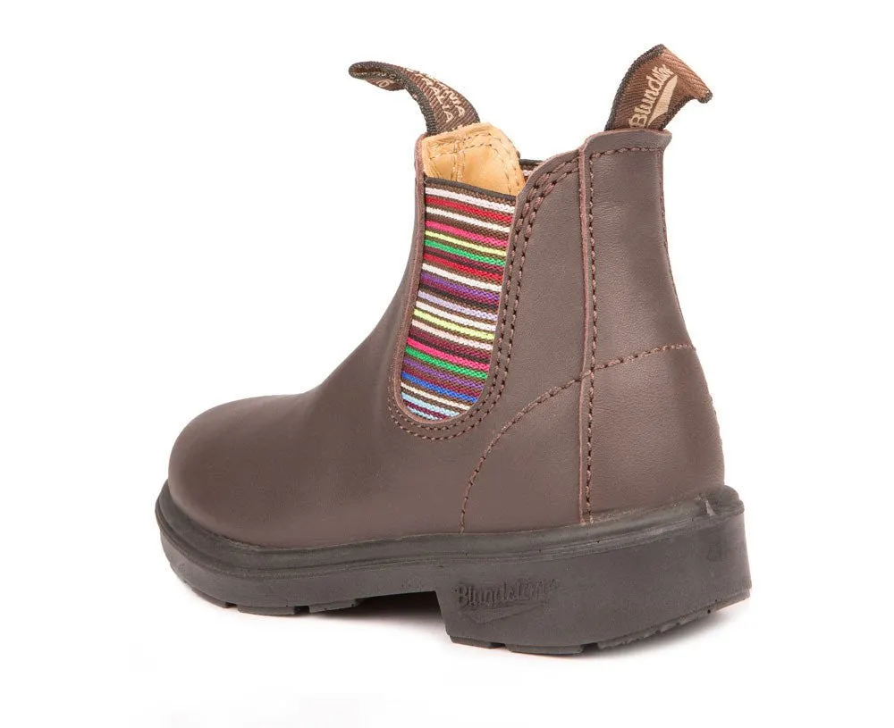 Blundstone Brown Striped Kids' Boot