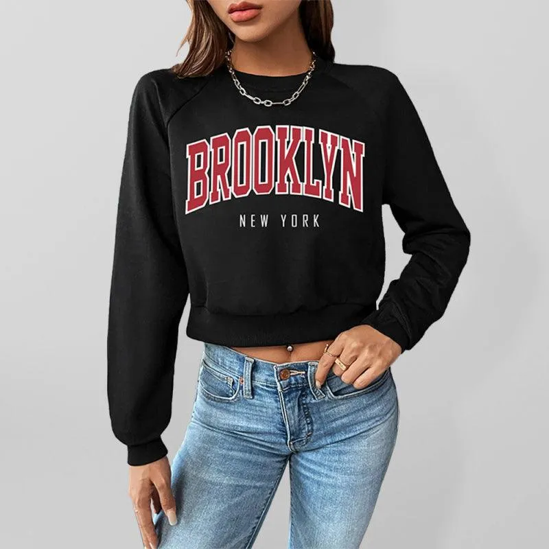 Brooklyn Print Women Sweatshirt