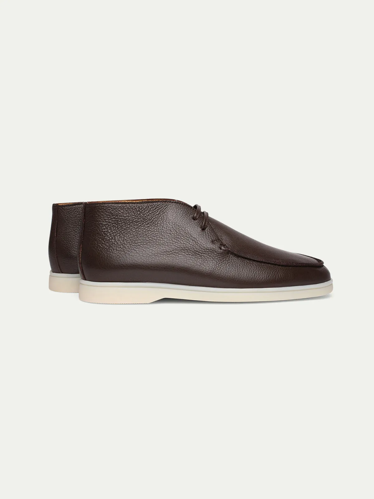 Brown Grain Desert Boot