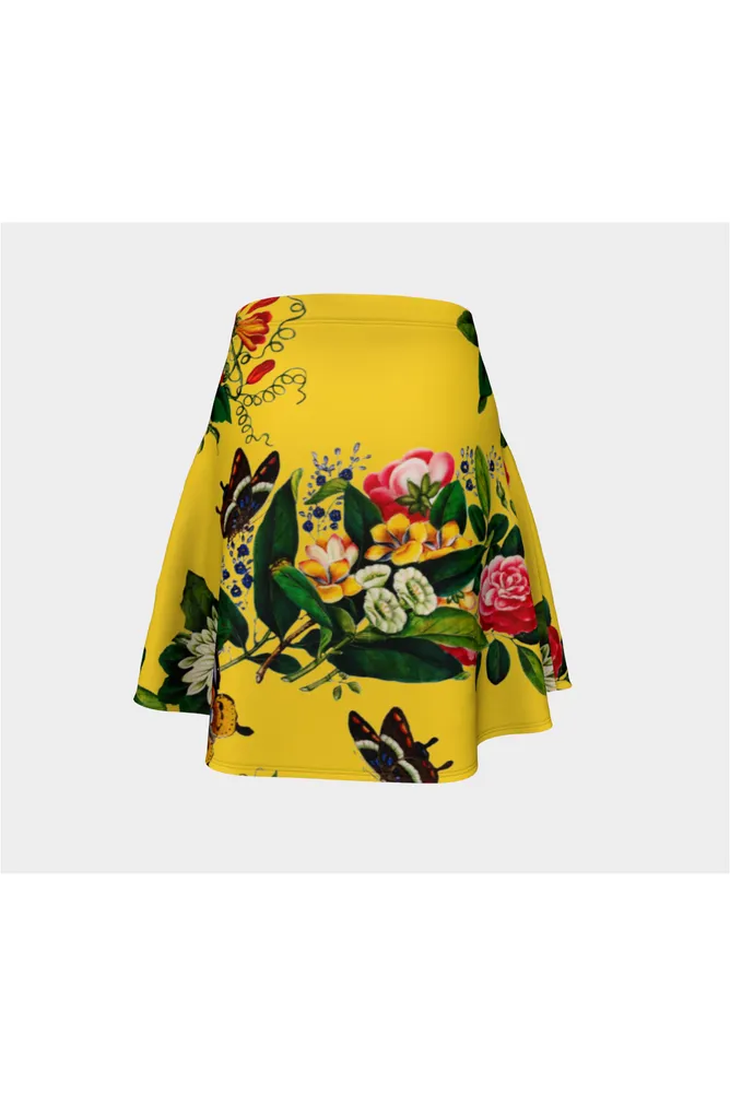 Butterfly Garden Flare Skirt