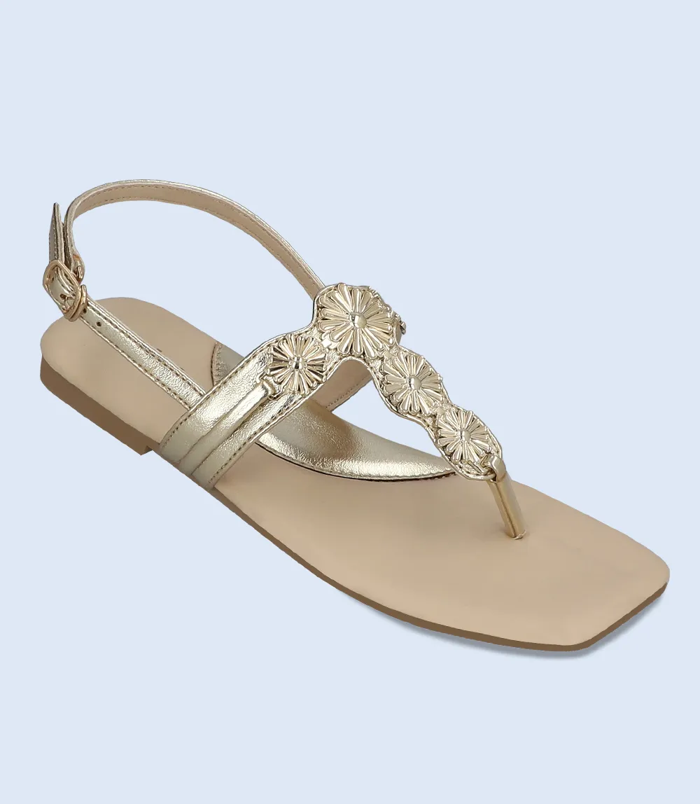 BW8050-GOLDEN-Women Casual Sandal