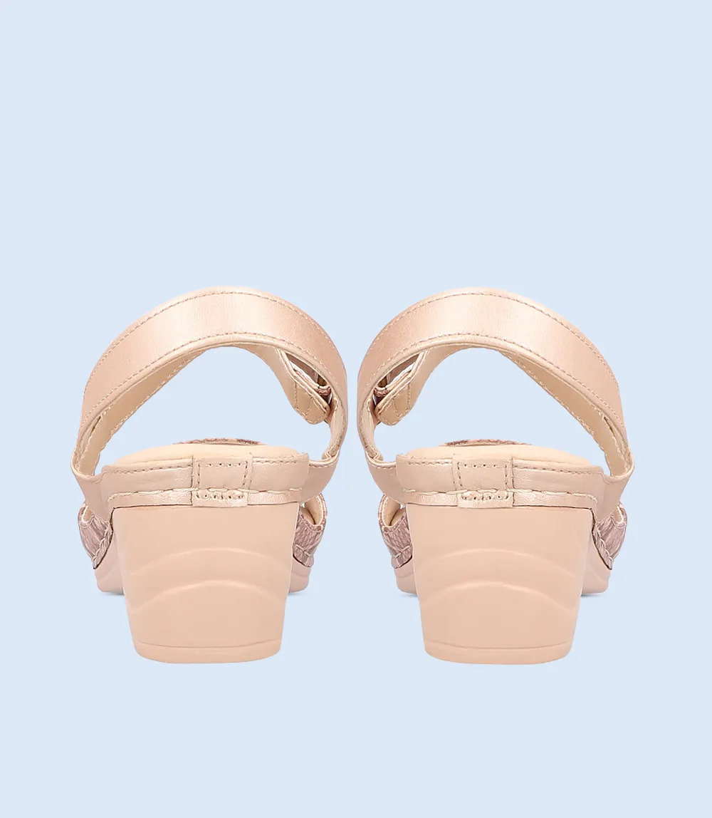 BW8144-TEA PINK-Women Comfort Sandal