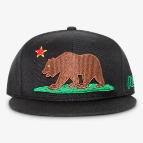 California Grizzly Snapback Hat