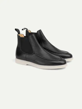 City Chelsea Boots Black Grain