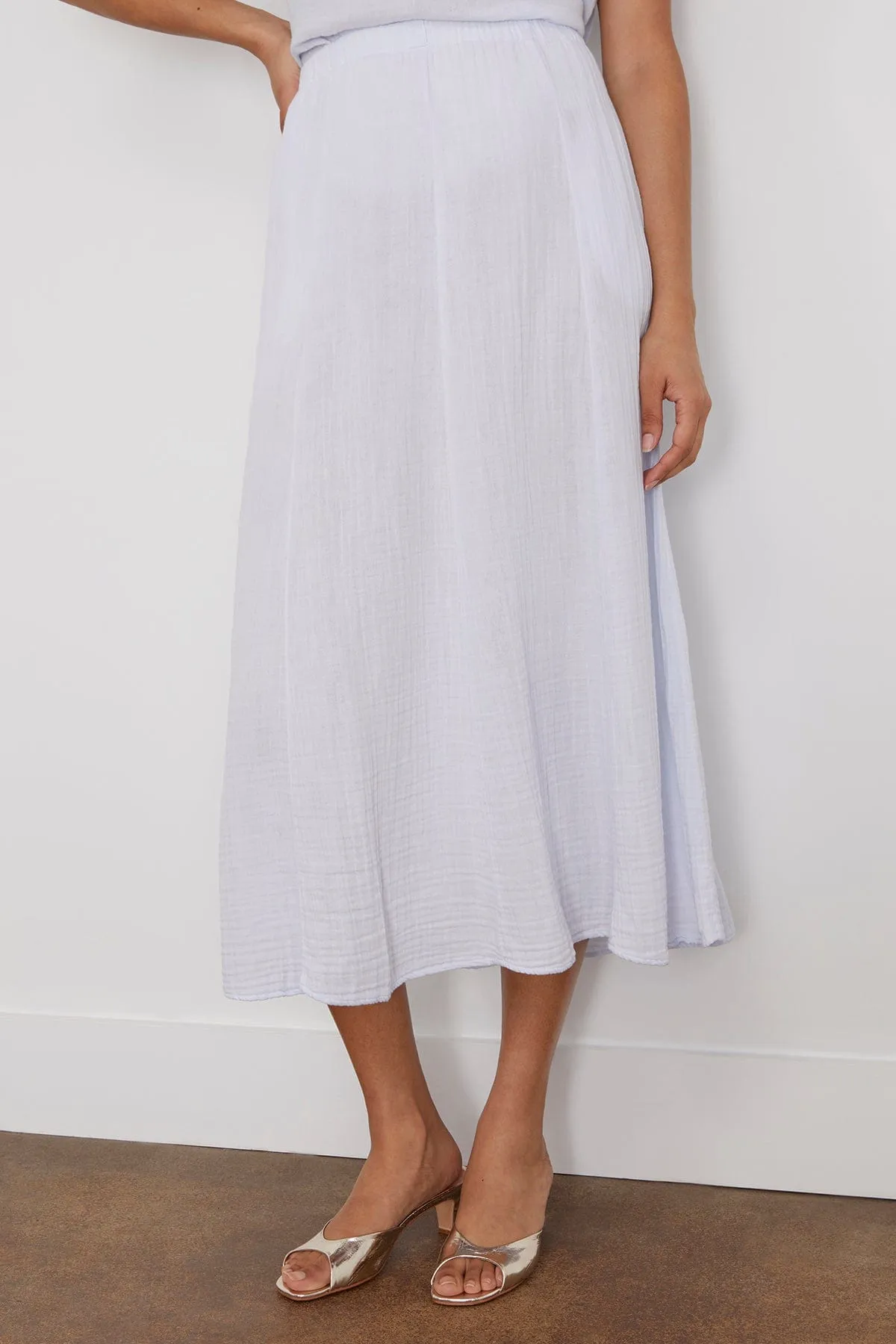 Deon Skirt in Pale Sky