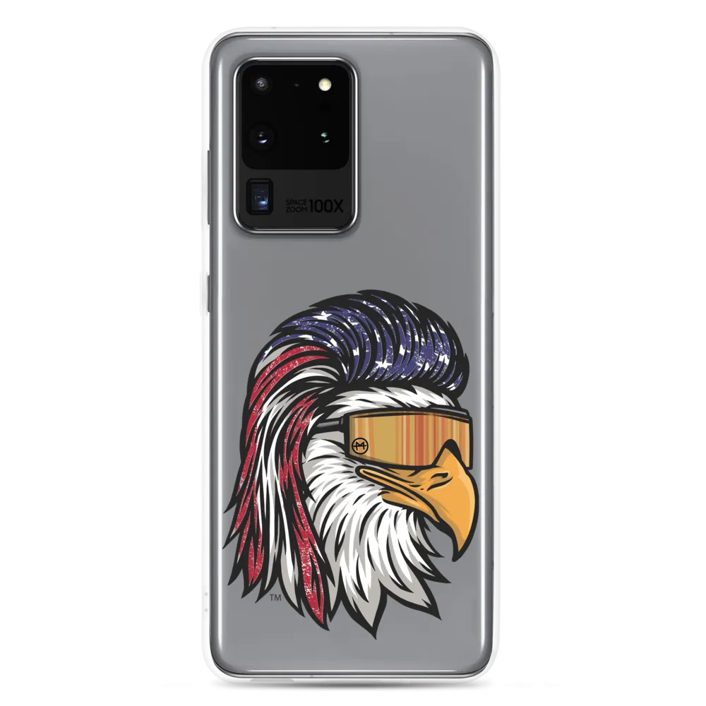 Eagle Mullet USA Samsung Case - Clear