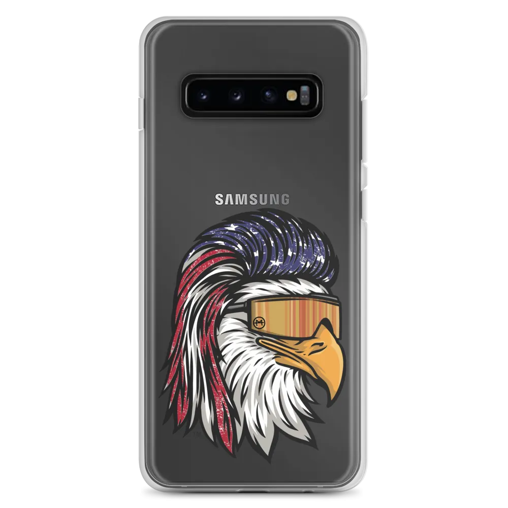 Eagle Mullet USA Samsung Case - Clear