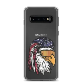 Eagle Mullet USA Samsung Case - Clear