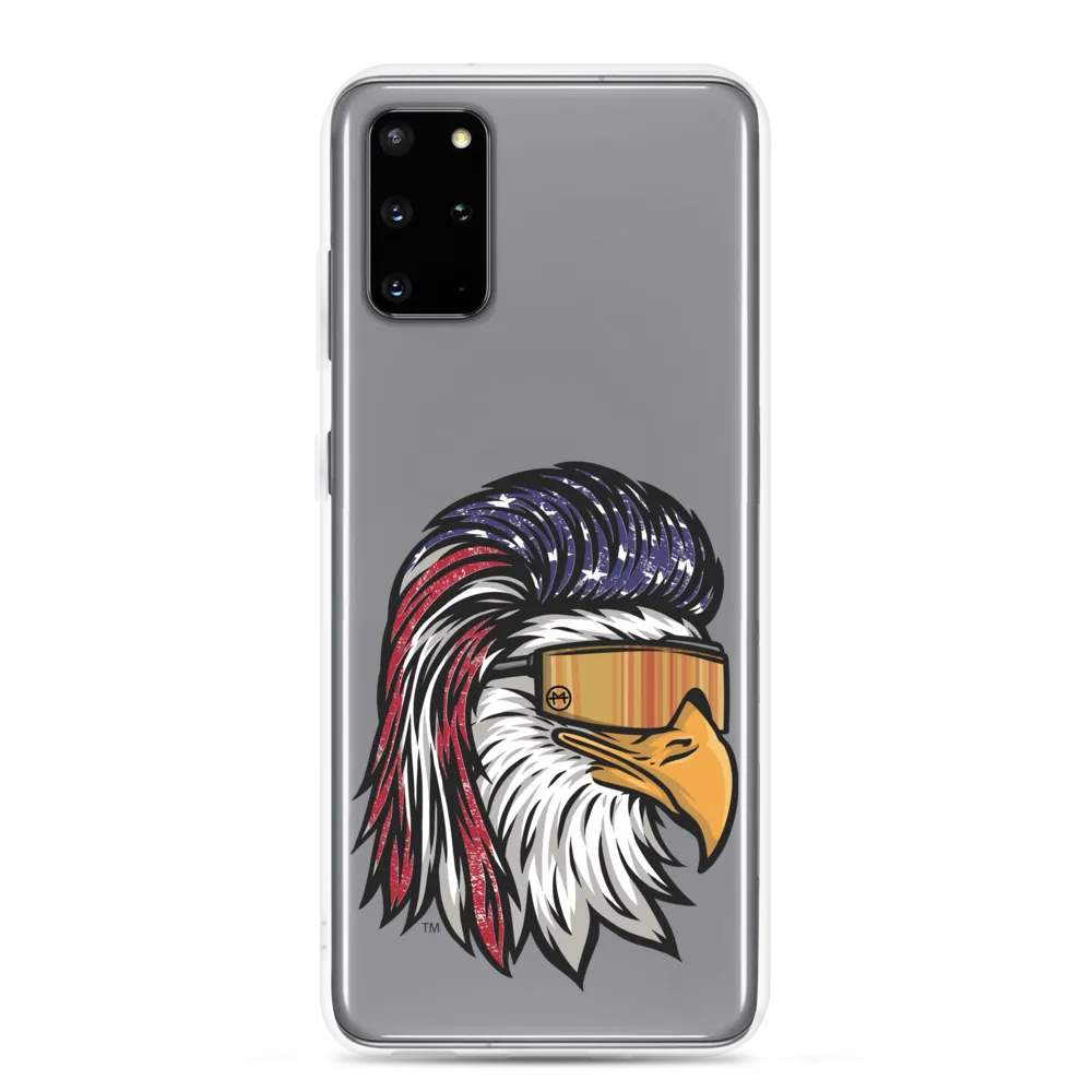 Eagle Mullet USA Samsung Case - Clear