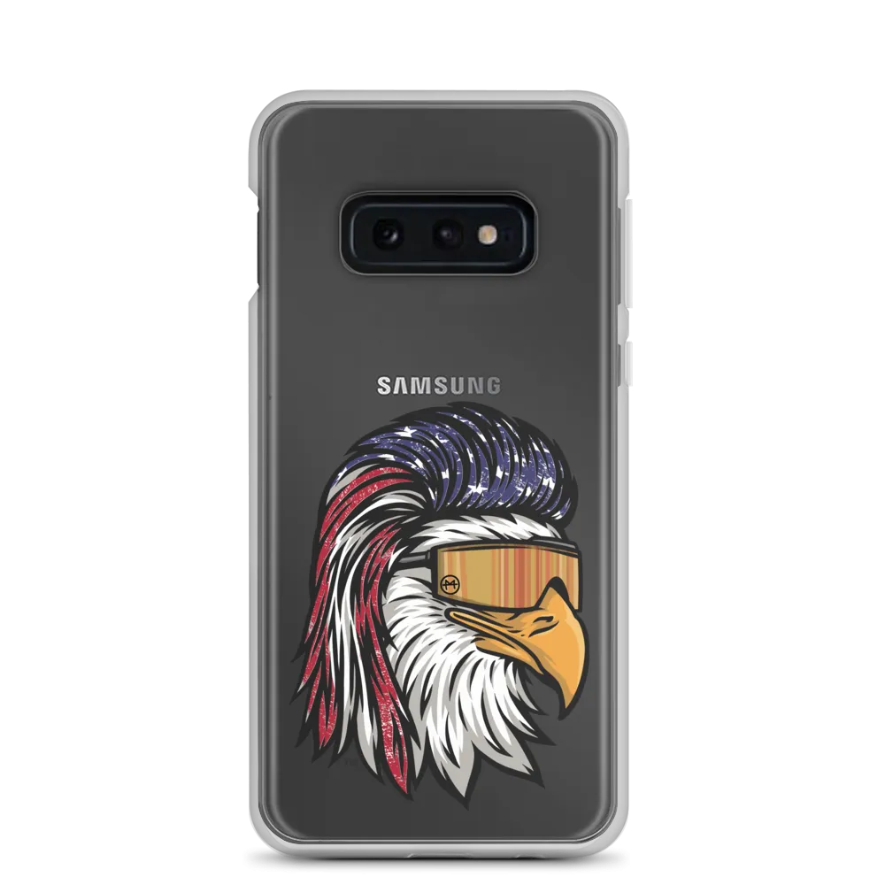 Eagle Mullet USA Samsung Case - Clear