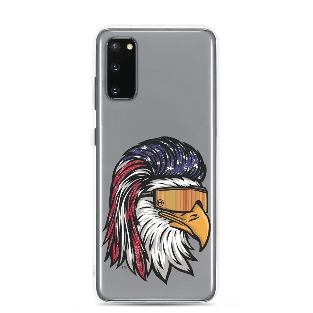 Eagle Mullet USA Samsung Case - Clear