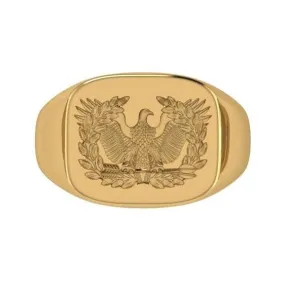 Eagle Signet Ring 14K Gold