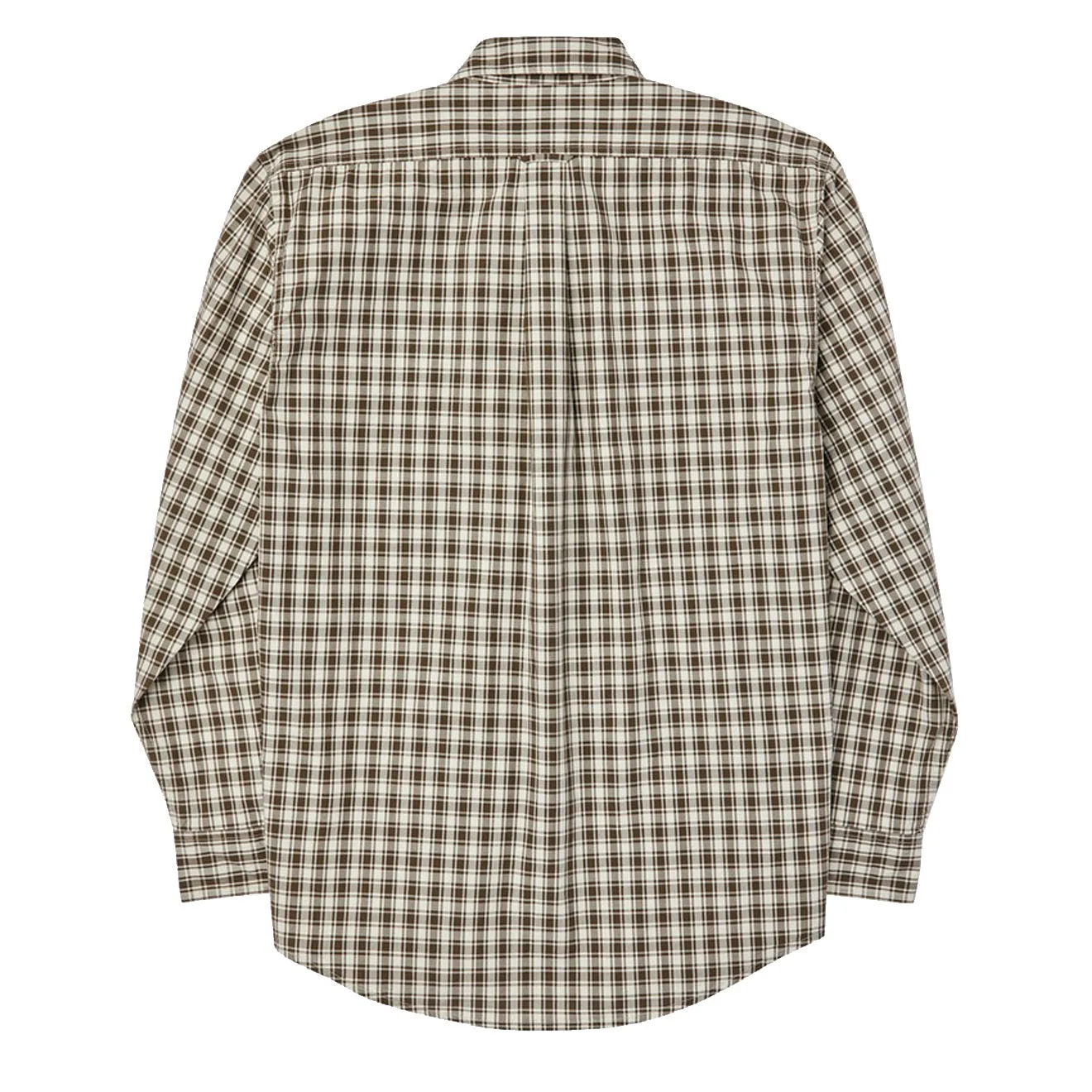 Filson Feather Cloth Shirt Natural / Dark Olive