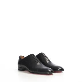 Greggo Oxford Shoes In Black Leather