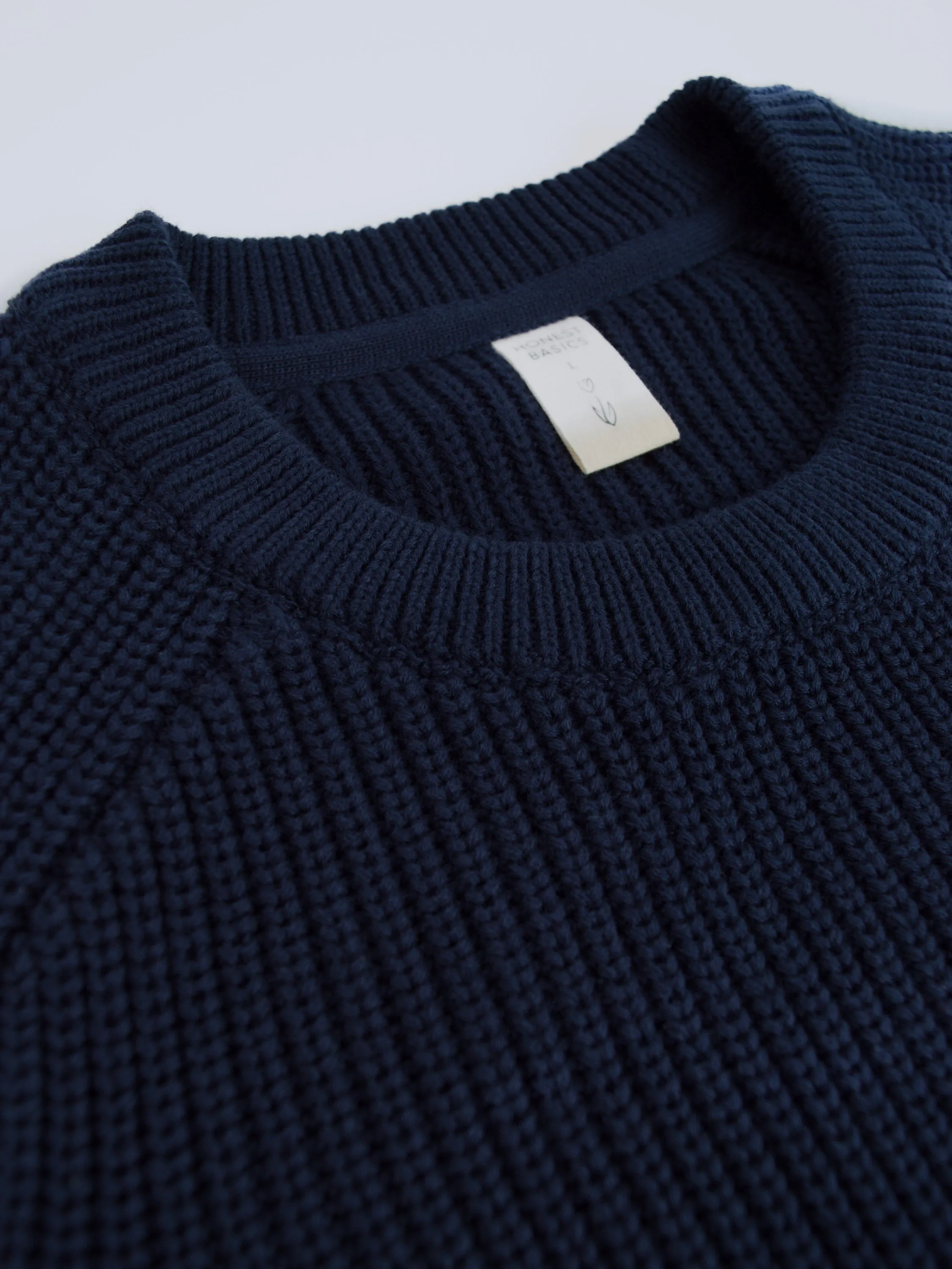 Heavy knit jumper