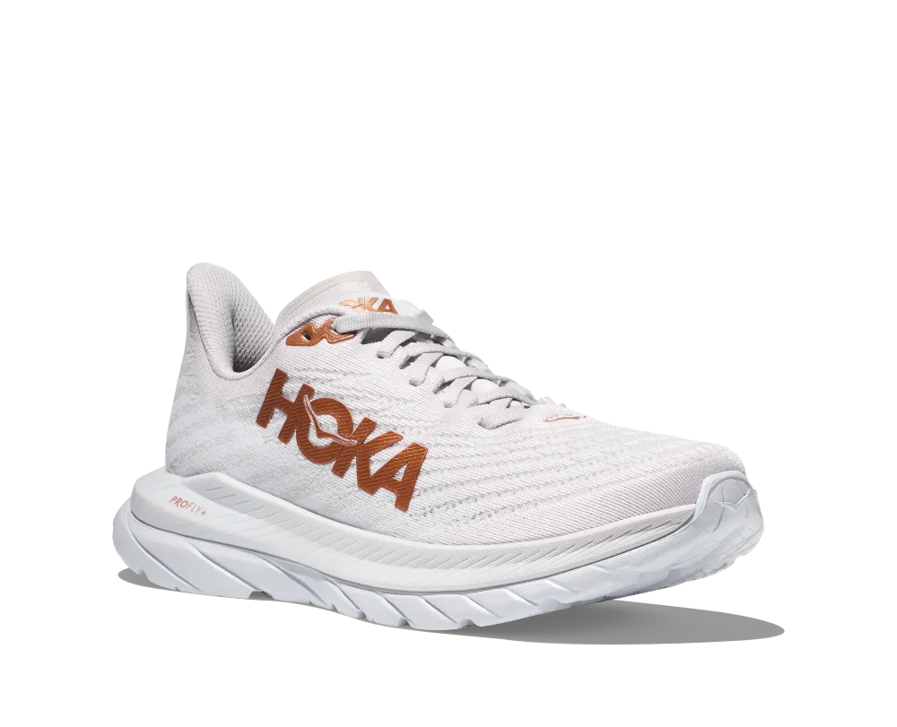 'HOKA' Women's Mach 5 - White / Copper