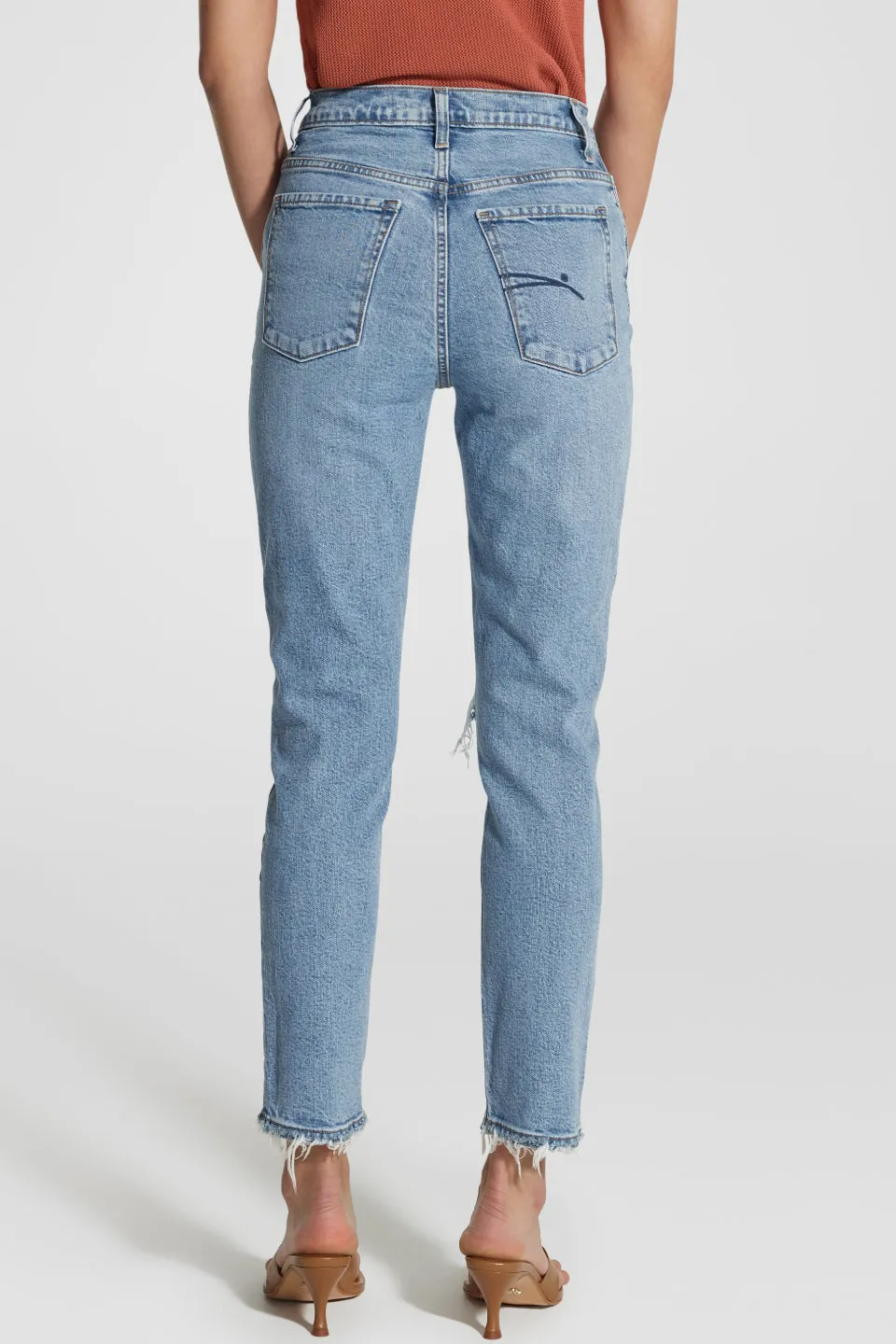 Kennedy Blue Ripple Straight Denim Jean