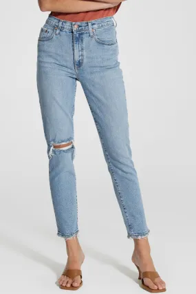 Kennedy Blue Ripple Straight Denim Jean