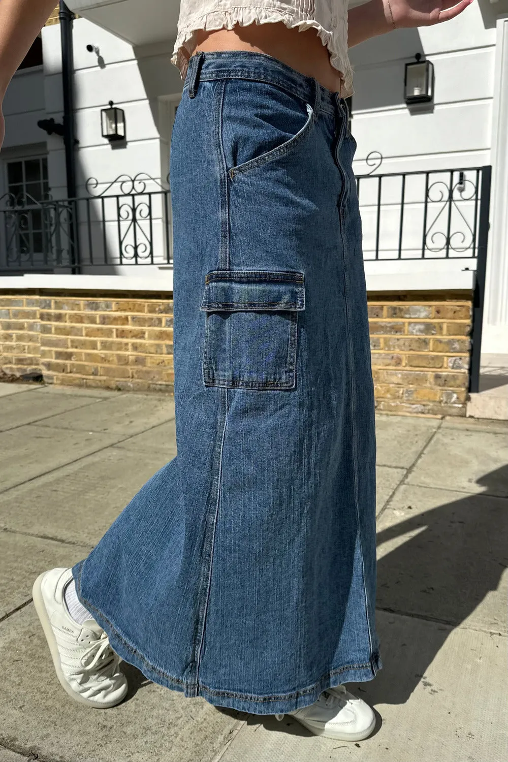 Kenzie 90's Denim Skirt