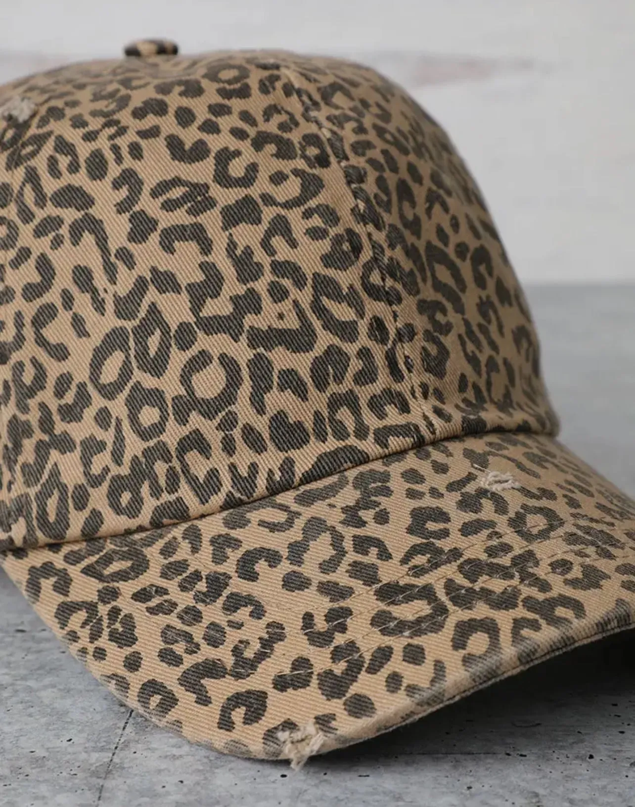 Leopard Baseball Cap