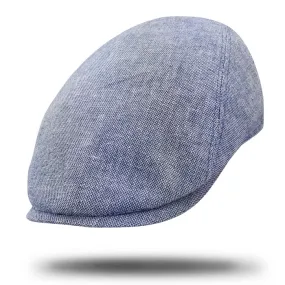 Sure! Heres an optimized title for the product:

Mens Stylish Linen Blend Flat Cap - Lightweight, Breathable Design for Comfort and Fashion