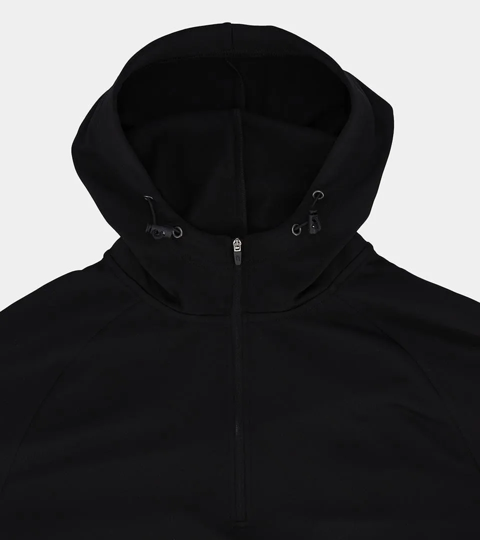 MEN'S TWO TONE HOODIE - BLACK