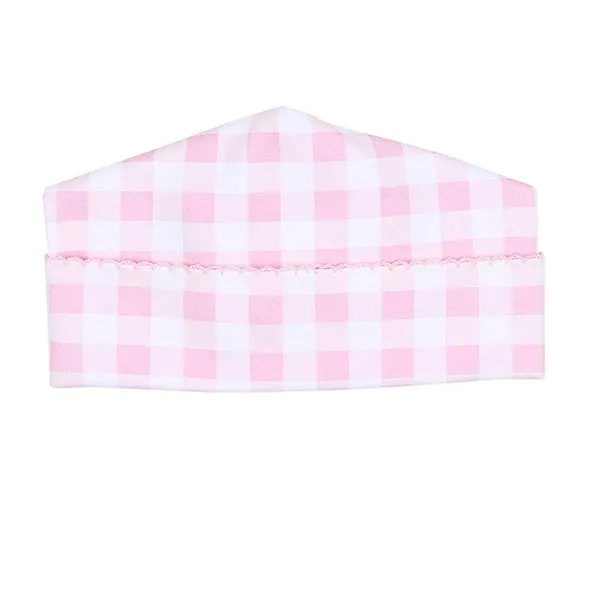 Pink Check Hat