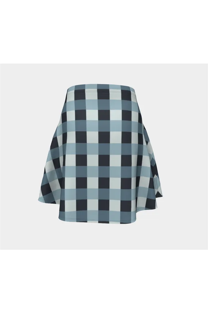 Plaid Princess Flare Skirt