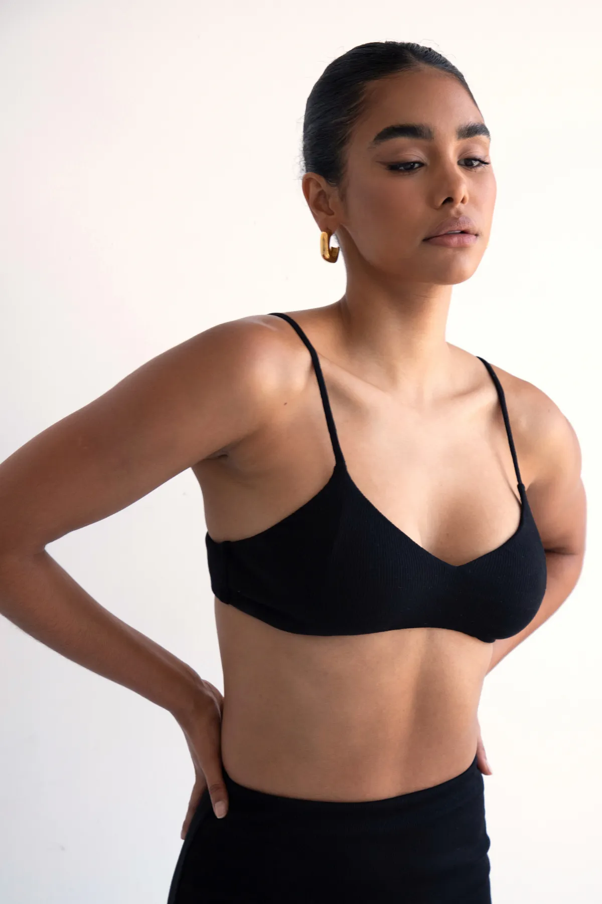 Ribbed Modal Bralette