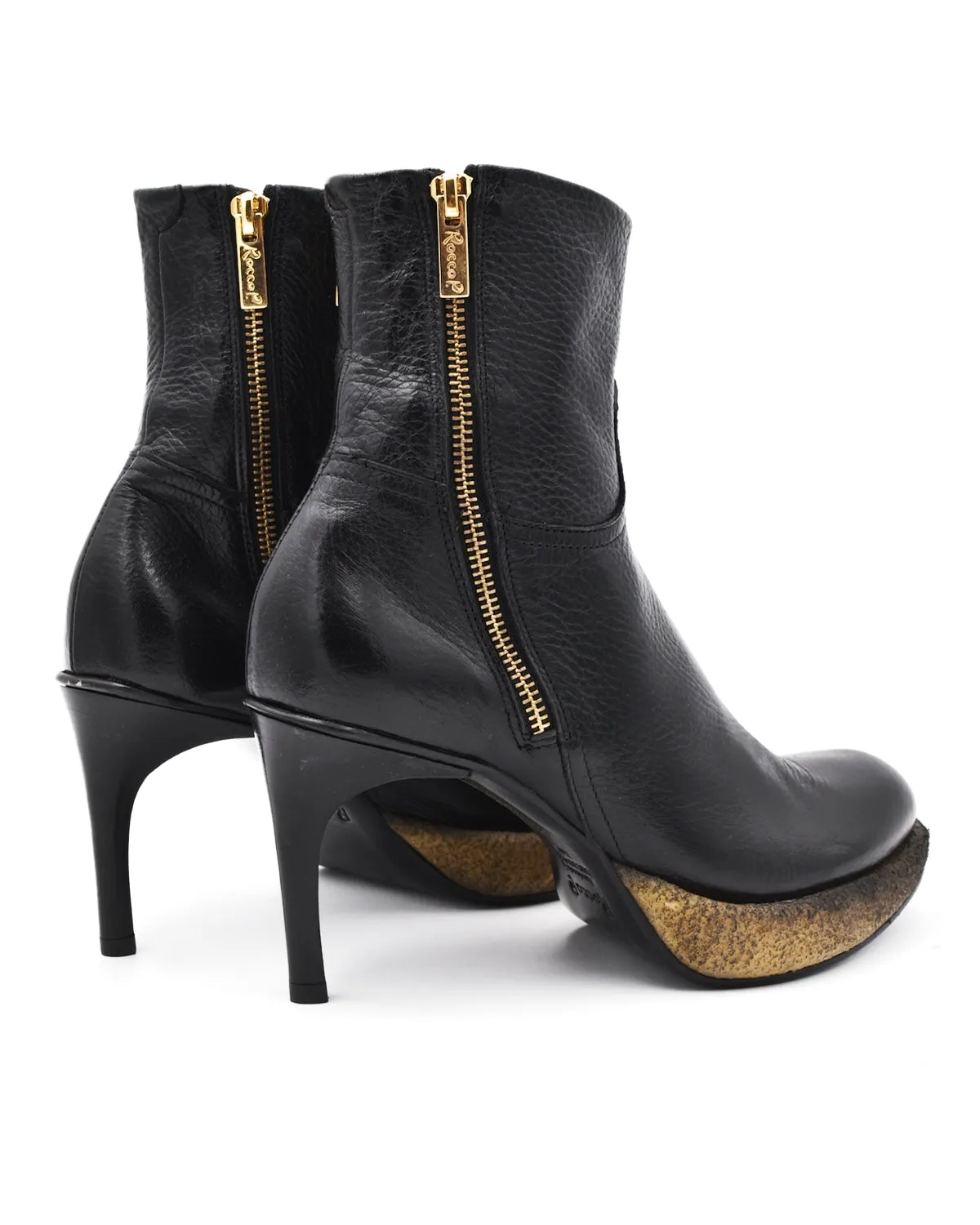 Rocco P Platform Stiletto Crepe Sole Boots