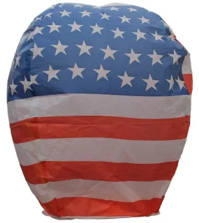 Sky Lantern American Flag