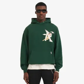 STORMS IN HEAVEN HOODIE 'RACING GREEN'