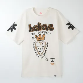 Vic Garcia - Believe In Yourself Tee - Cream