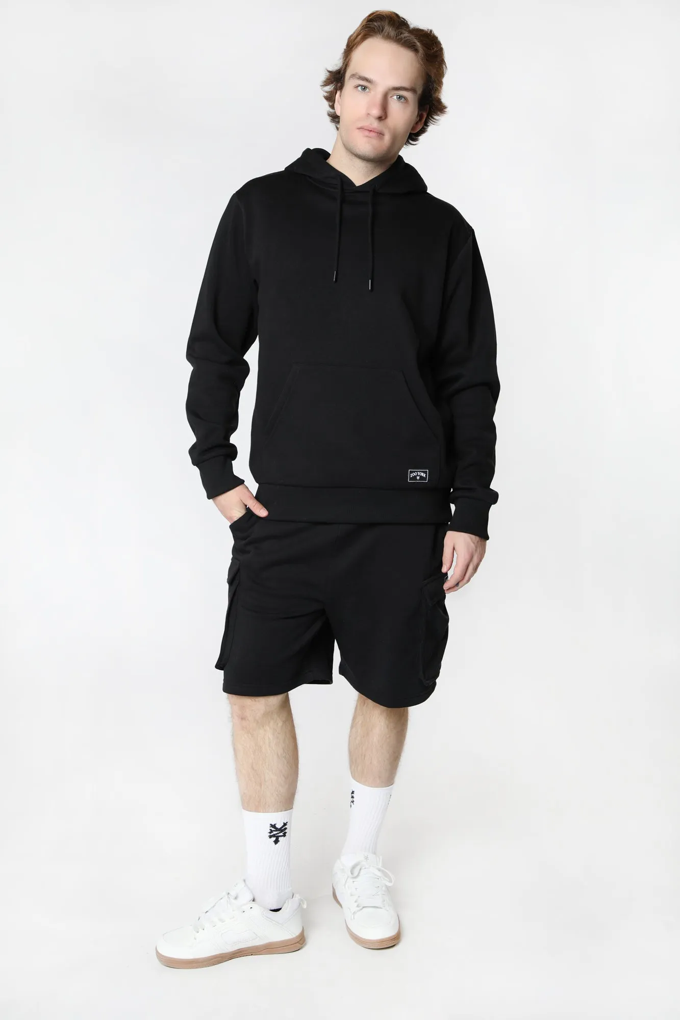 Zoo York Mens Solid Colour Hoodie