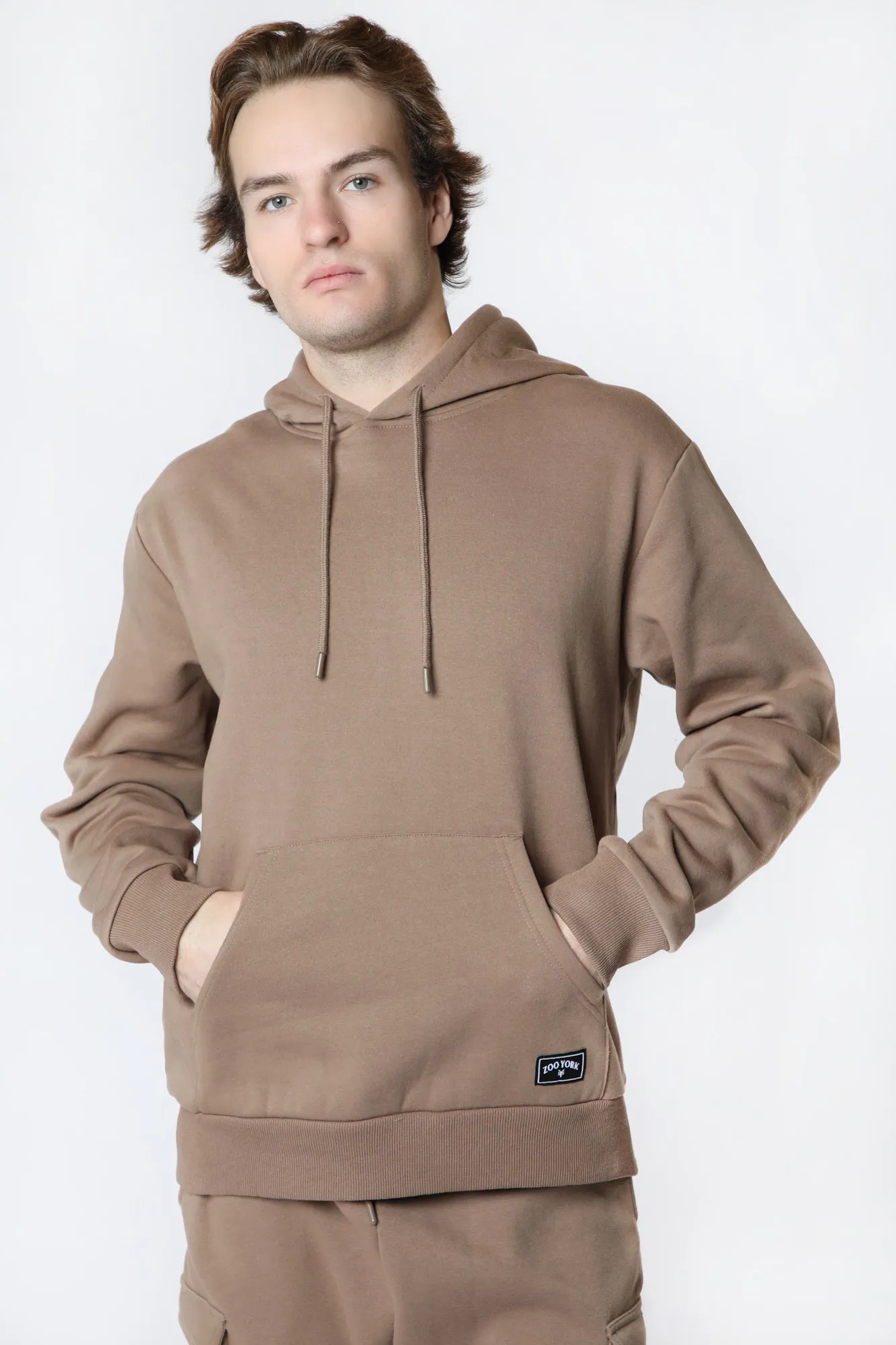 Zoo York Mens Solid Colour Hoodie